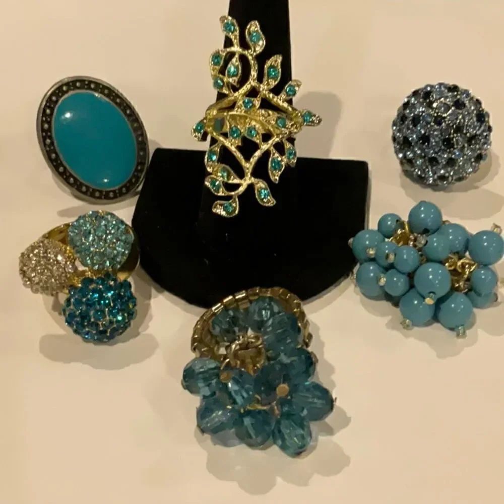Set of 6 rings